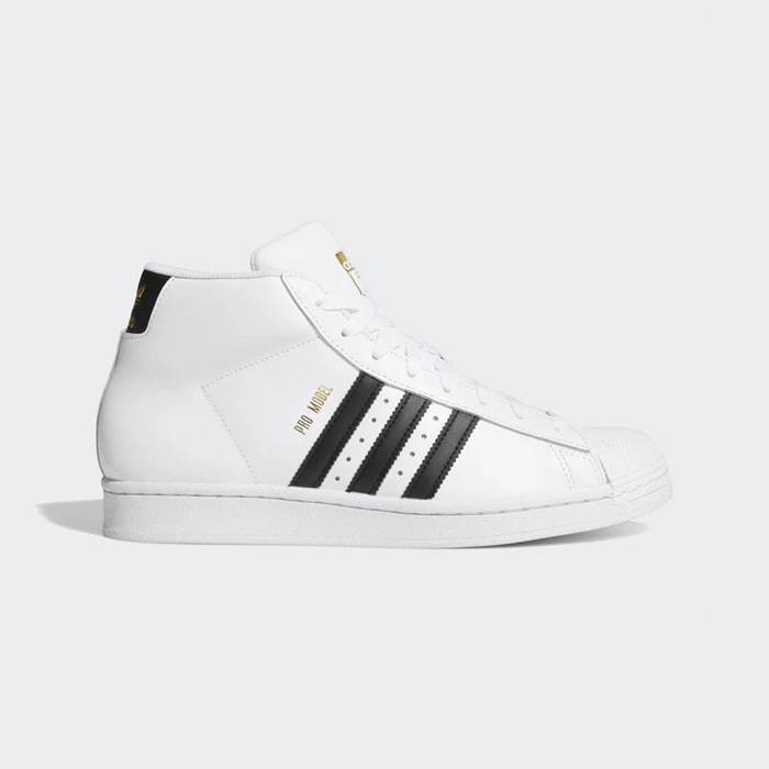 Originales Adidas Pro Model Hombre Blancas | 18MCIASQ