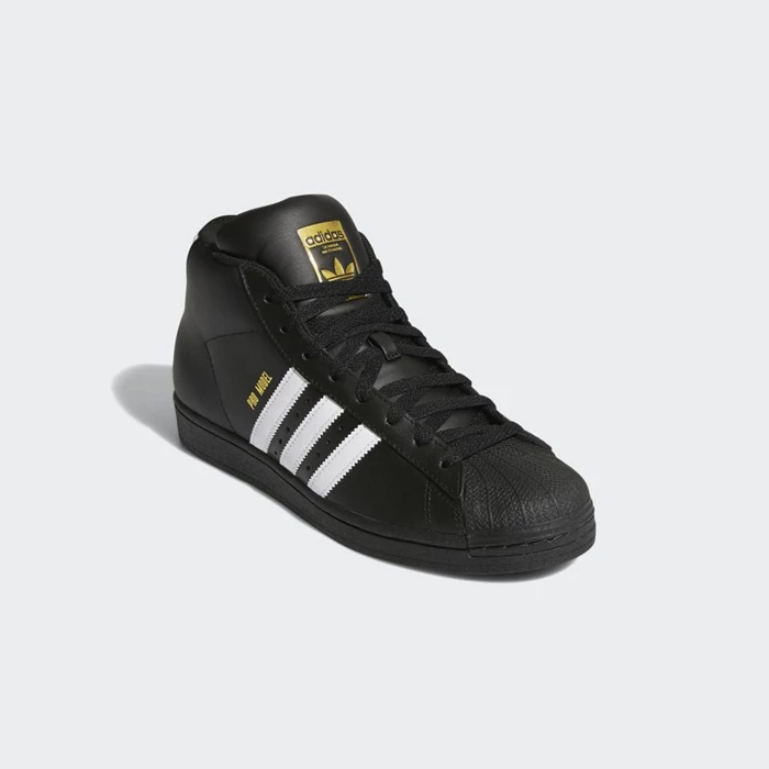 Originales Adidas Pro Model Hombre Negras | 16HEWFVZ