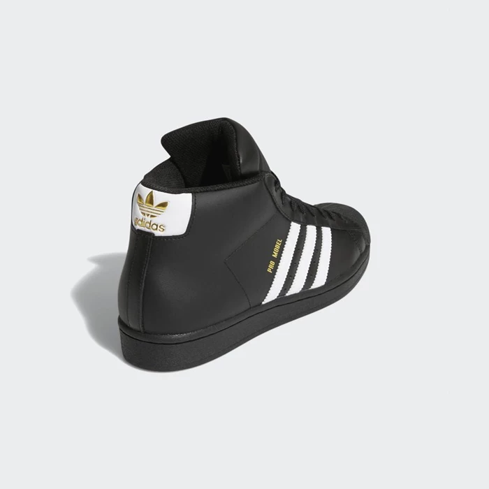 Originales Adidas Pro Model Hombre Negras | 16HEWFVZ