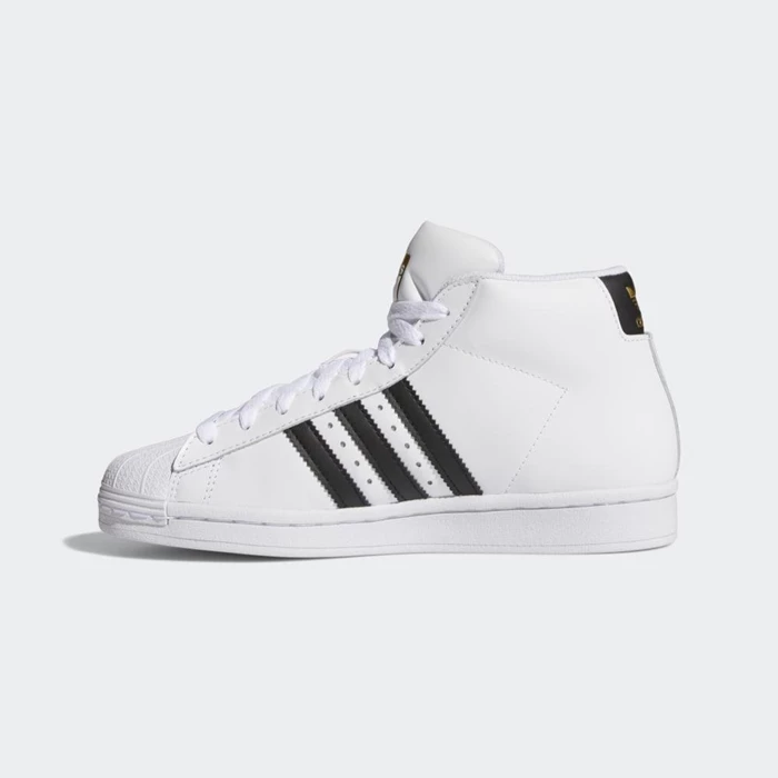 Originales Adidas Pro Model Niños Blancas | 46WLYAIG