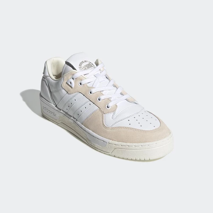 Originales Adidas Rivalry Low Hombre Blancas | 82CEHYWO