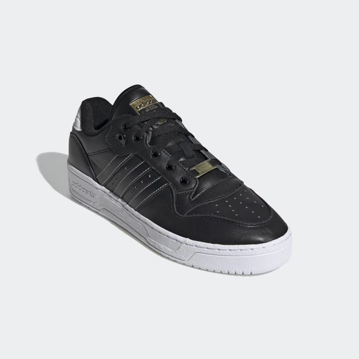 Originales Adidas Rivalry Low Hombre Negras | 61IJUVCD