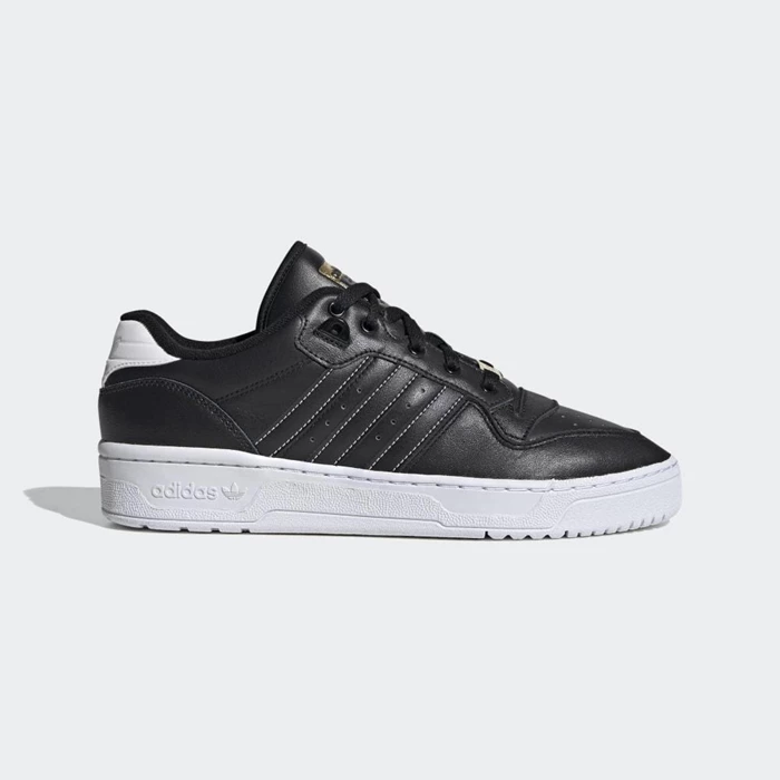 Originales Adidas Rivalry Low Hombre Negras | 61IJUVCD