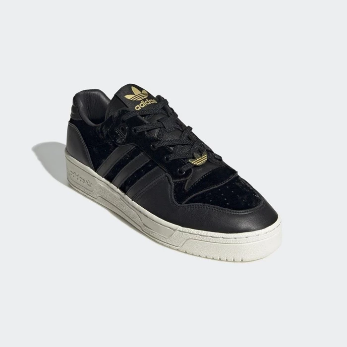 Originales Adidas Rivalry Low Hombre Negras | 65HUNALK