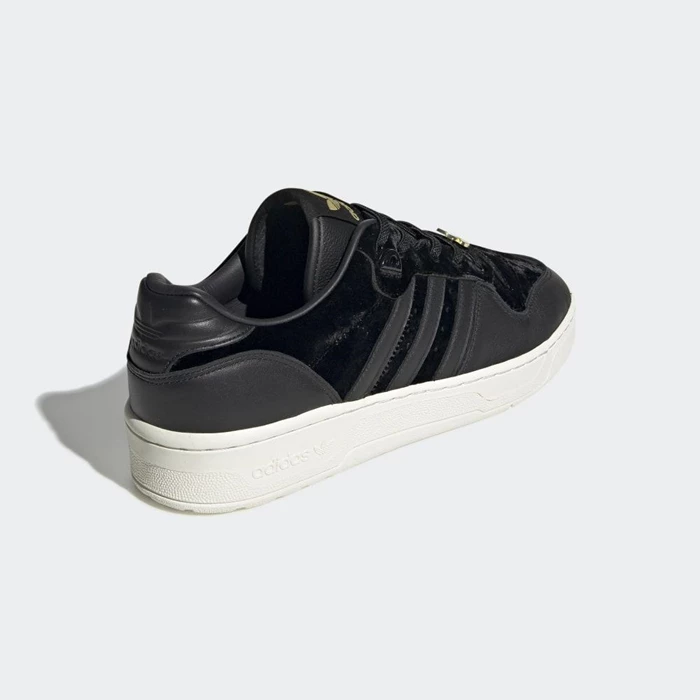 Originales Adidas Rivalry Low Hombre Negras | 65HUNALK