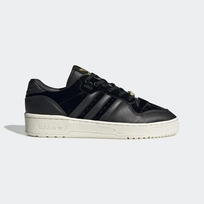 Originales Adidas Rivalry Low Hombre Negras | 65HUNALK