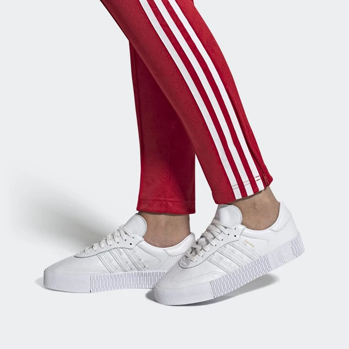 Originales Adidas SAMBAROSE Mujer Blancas | 17ZKOBRD