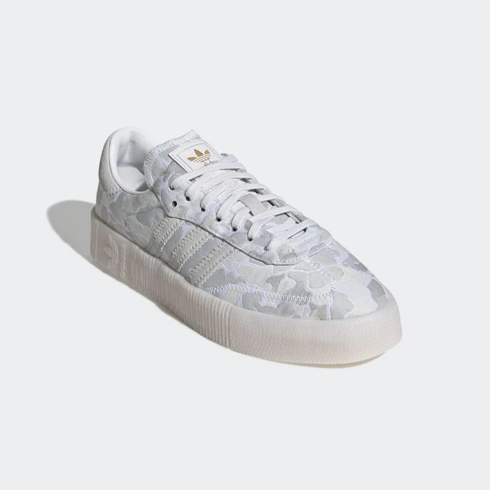 Originales Adidas SAMBAROSE Mujer Blancas | 19XYRAFD