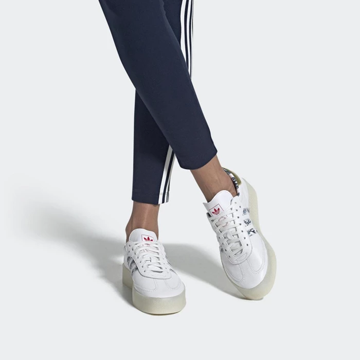 Originales Adidas SAMBAROSE Mujer Blancas | 68FUMNOR