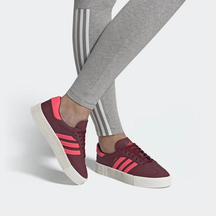 Originales Adidas SAMBAROSE Mujer Burdeos | 28SDPFNG