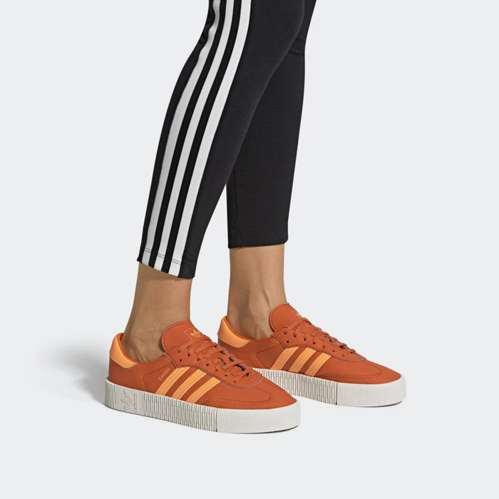 Originales Adidas SAMBAROSE Mujer Naranjas | 97YGBQEU