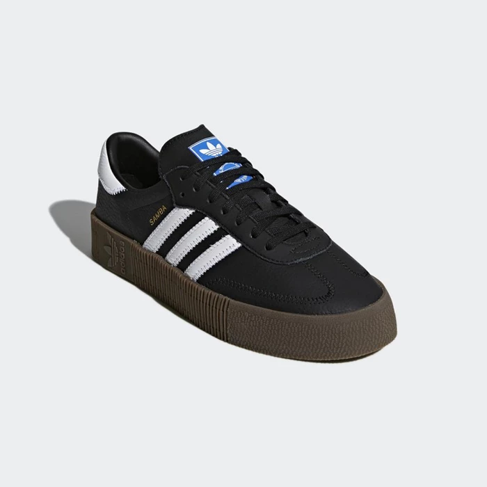 Originales Adidas SAMBAROSE Mujer Negras | 45GDWLST