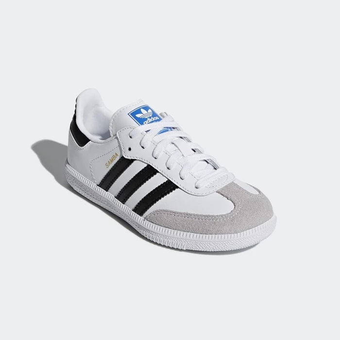 Originales Adidas Samba OG Niños Blancas | 01IUPVDN