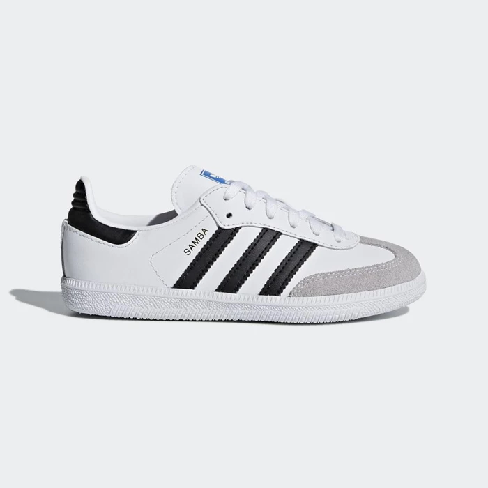 Originales Adidas Samba OG Niños Blancas | 01IUPVDN