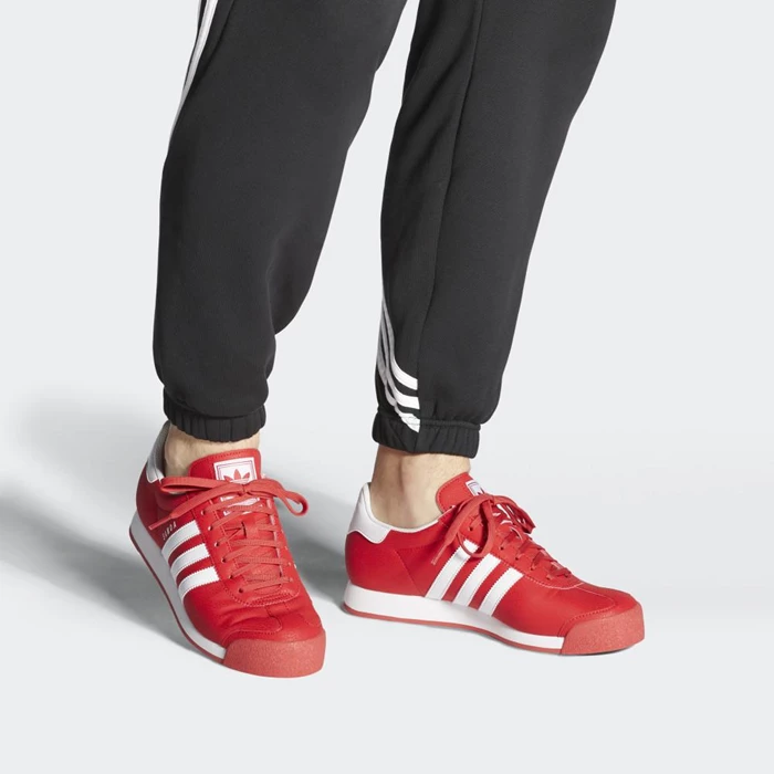 Originales Adidas Samoa Hombre Rojas | 01BAIPJV