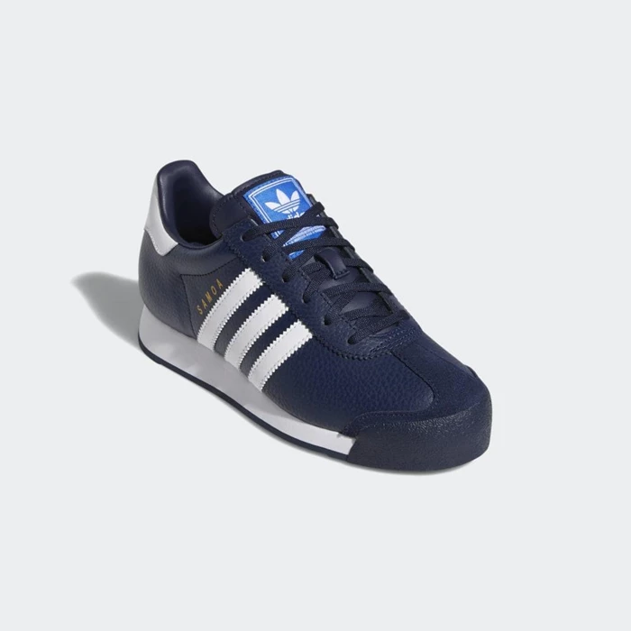 Originales Adidas Samoa Niños Azules | 74OEJHTI