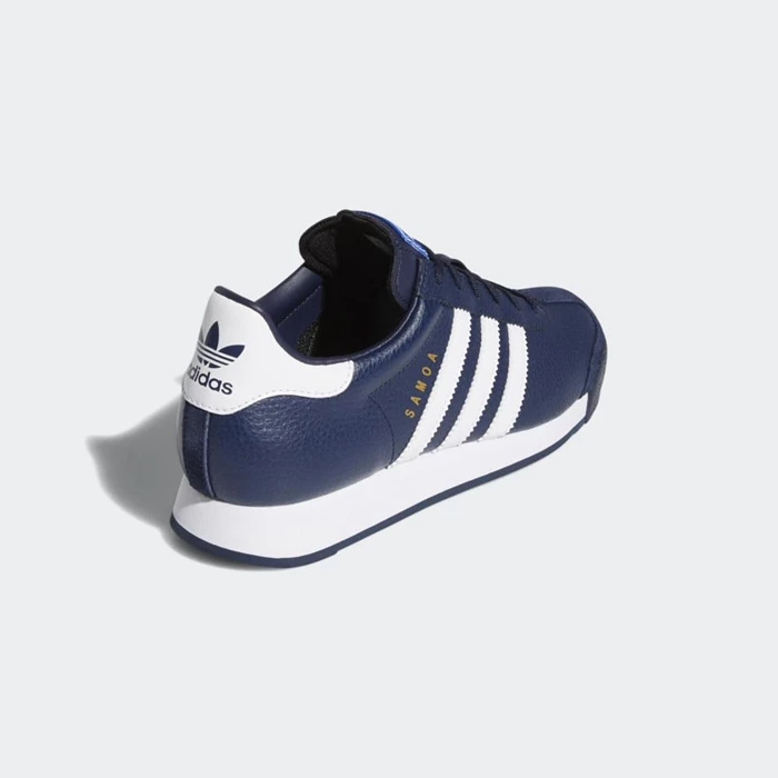 Originales Adidas Samoa Niños Azules | 74OEJHTI