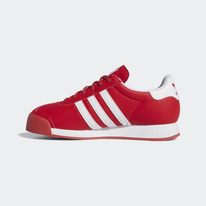 Originales Adidas Samoa Niños Rojas | 68STXDQJ