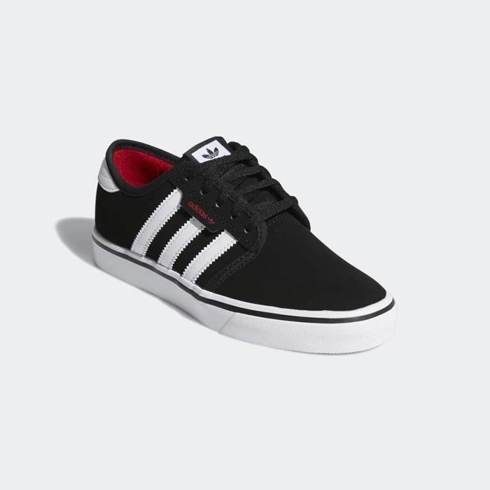 Originales Adidas Seeley Niños Negras | 39STXJWD