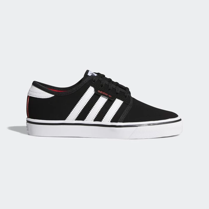 Originales Adidas Seeley Niños Negras | 39STXJWD