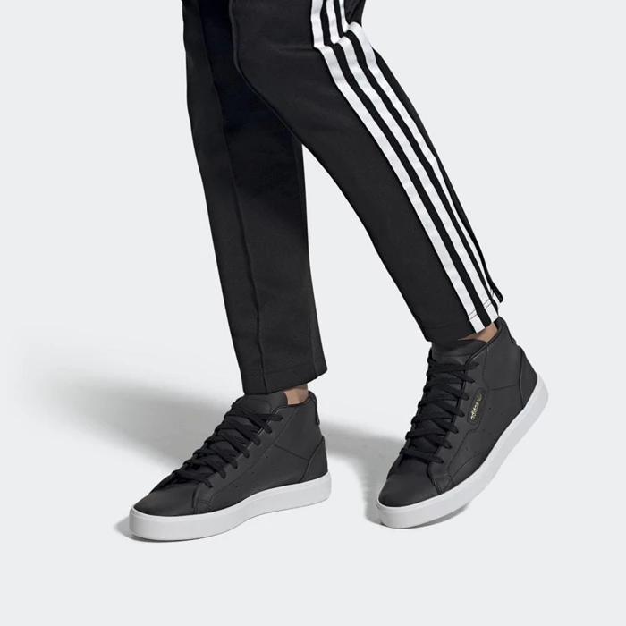 Originales Adidas Sleek Mid Mujer Negras | 23NZGJTX