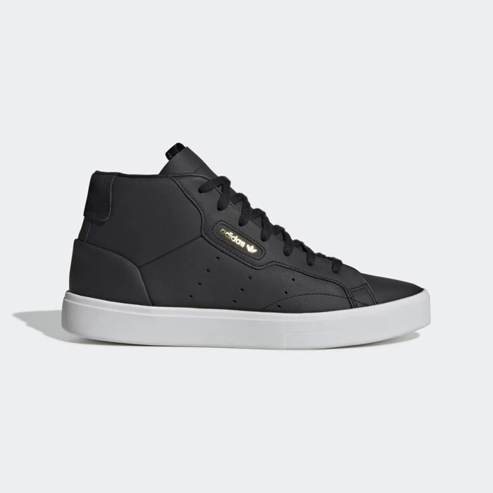 Originales Adidas Sleek Mid Mujer Negras | 23NZGJTX