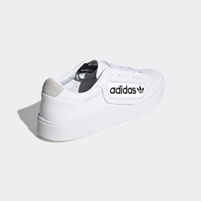 Originales Adidas Sleek Mujer Blancas | 42AFLBGQ