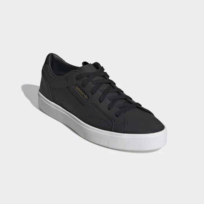 Originales Adidas Sleek Mujer Negras | 04KVQOYI