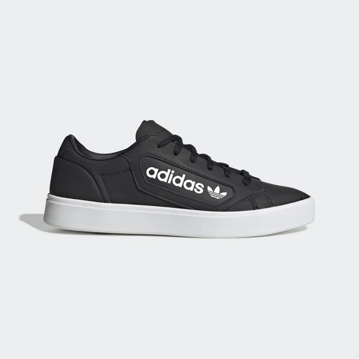 Originales Adidas Sleek Mujer Negras | 38ODLNTS