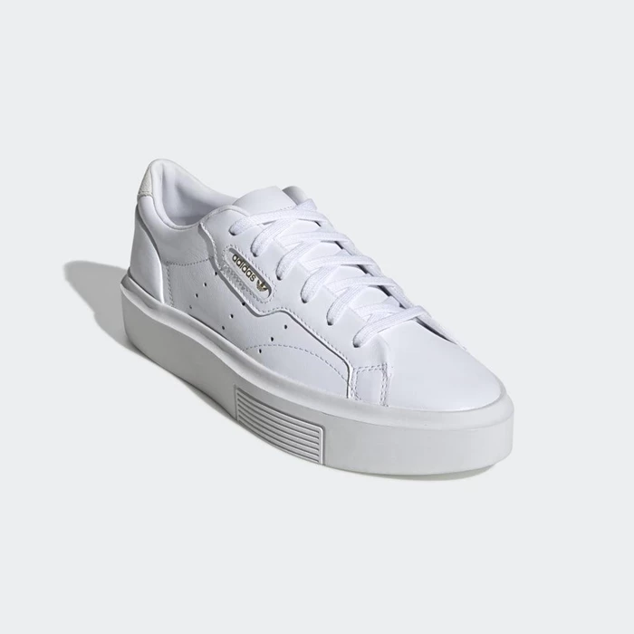 Originales Adidas Sleek Super Mujer Blancas | 72GIKWTD