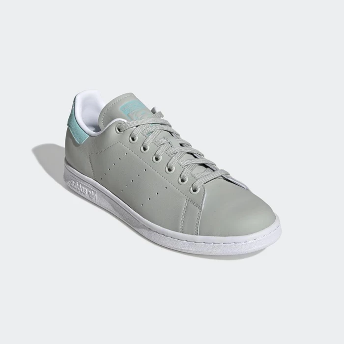 Originales Adidas Stan Smith Hombre Gris | 41ICBENS