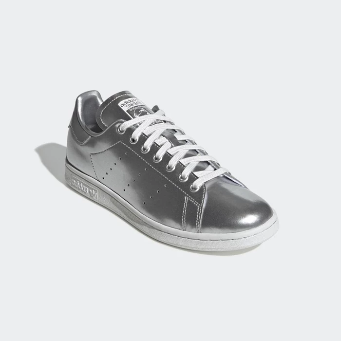 Originales Adidas Stan Smith Hombre Plateadas | 45FXOPSC