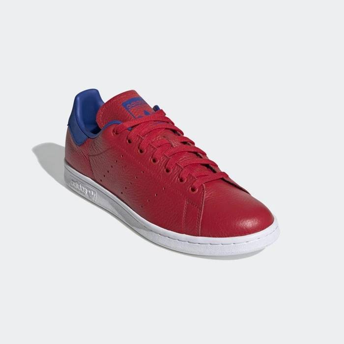 Originales Adidas Stan Smith Hombre Rojas | 84ANGLWP