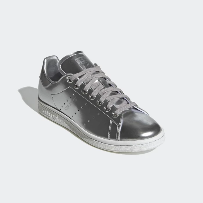 Originales Adidas Stan Smith Mujer Plateadas | 31WPHUFZ