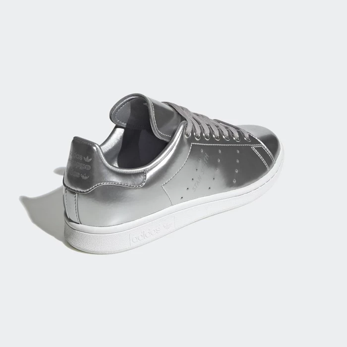 Originales Adidas Stan Smith Mujer Plateadas | 31WPHUFZ