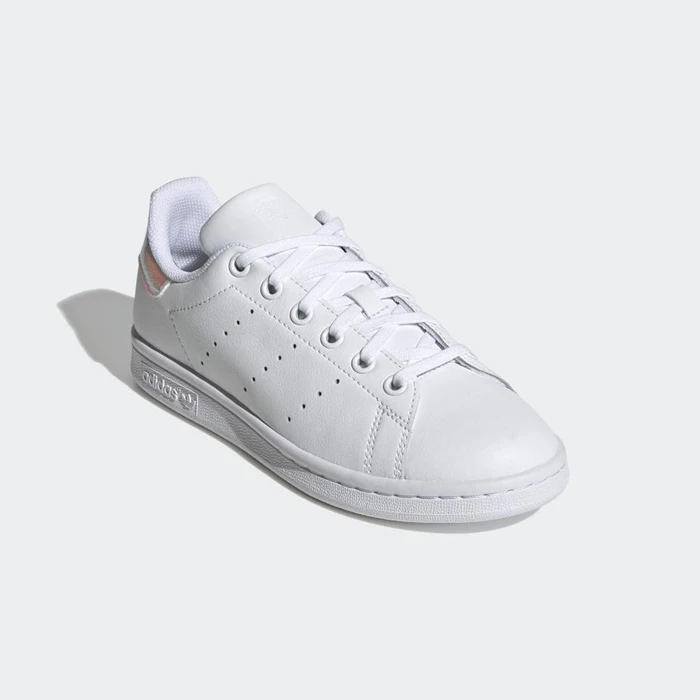 Originales Adidas Stan Smith Niños Blancas | 06ZYJCEN