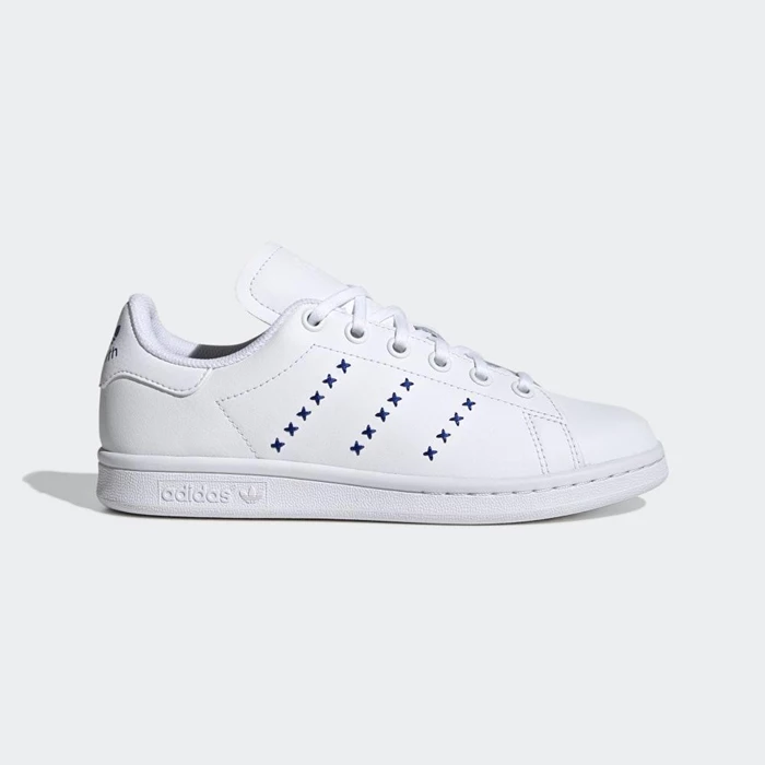 Originales Adidas Stan Smith Niños Blancas | 07GDFYHK