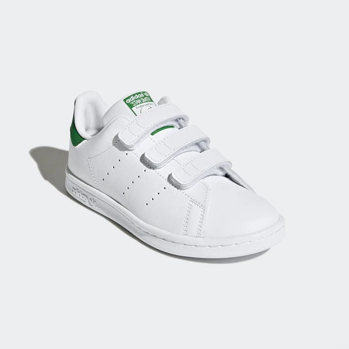 Originales Adidas Stan Smith Niños Blancas | 29ZKVORG