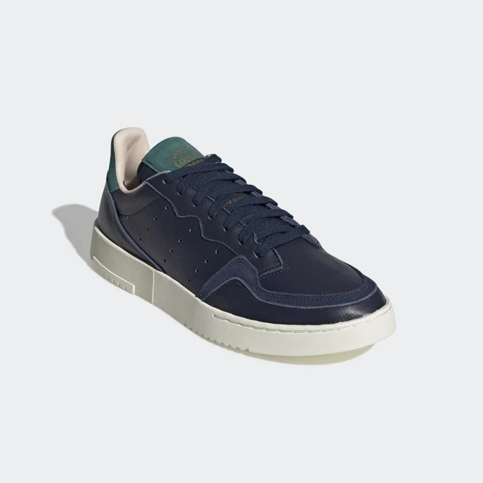 Originales Adidas Supercourt Hombre Azules | 65MXYBKN