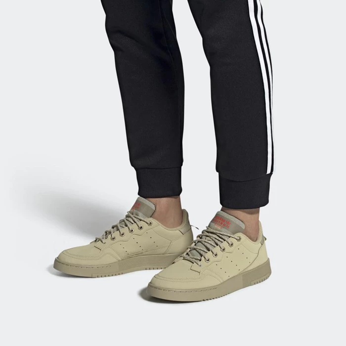 Originales Adidas Supercourt Hombre Beige | 19KWLOZF