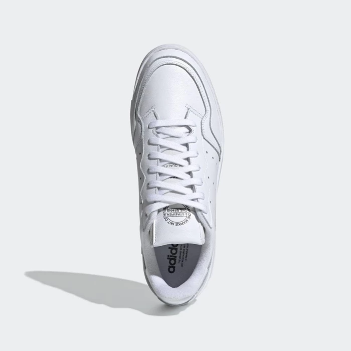 Originales Adidas Supercourt Hombre Blancas | 01UZOANL