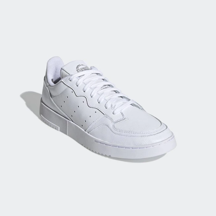 Originales Adidas Supercourt Hombre Blancas | 01UZOANL