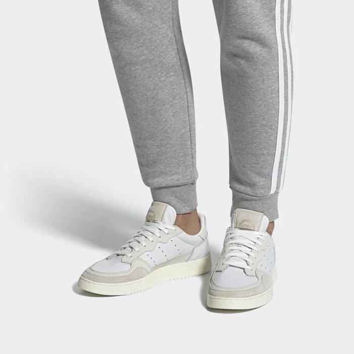 Originales Adidas Supercourt Hombre Blancas | 20WCDAYL