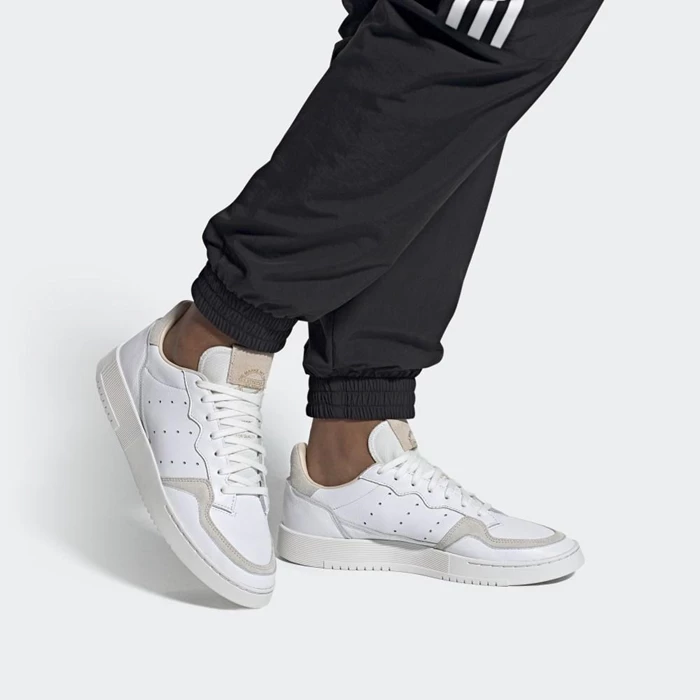 Originales Adidas Supercourt Hombre Blancas | 29IVBASZ