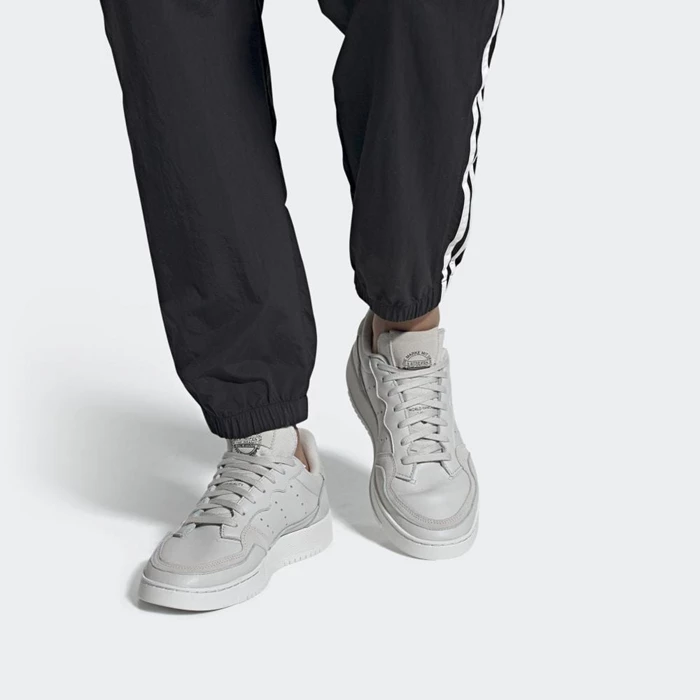 Originales Adidas Supercourt Hombre Gris | 57XZMDNV