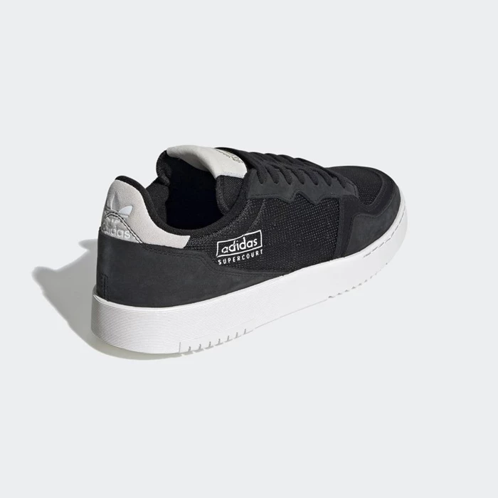 Originales Adidas Supercourt Hombre Negras | 23QSLBAK