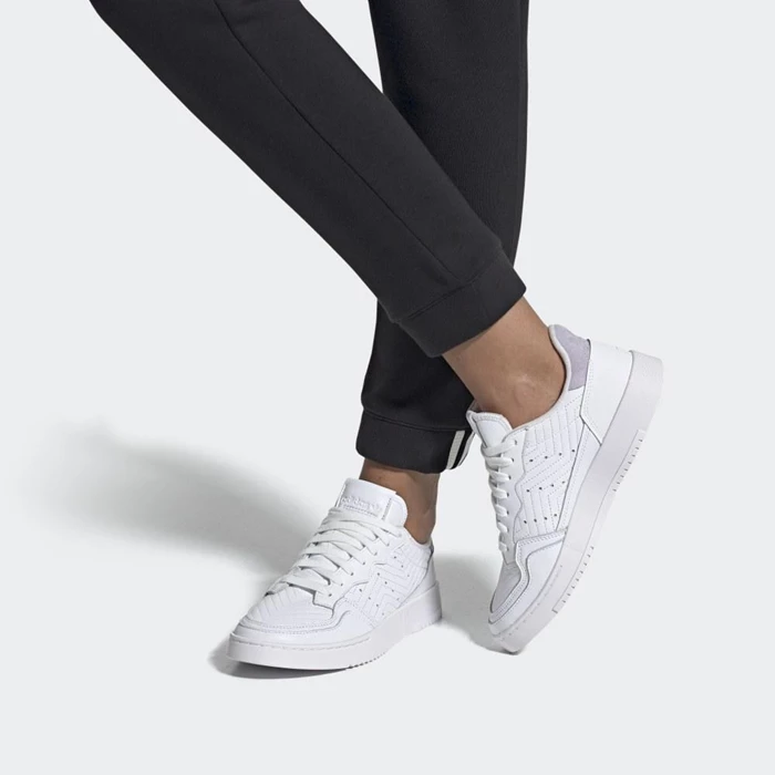 Originales Adidas Supercourt Mujer Blancas | 16LEFVNG