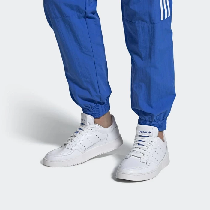 Originales Adidas Supercourt Mujer Blancas | 81DKSNQE