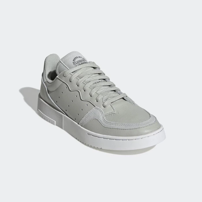 Originales Adidas Supercourt Mujer Gris | 91CBUEXK