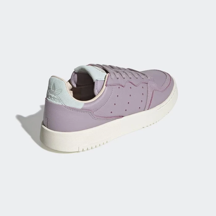 Originales Adidas Supercourt Mujer Moradas | 65ZRWSCX